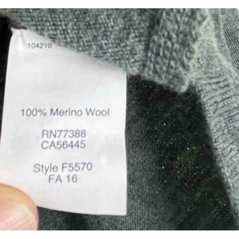 Madewell 100% Merino Wool Lightweight Sweater Women’s XS Sage Green Soft Luxury - Picture 6 of 11